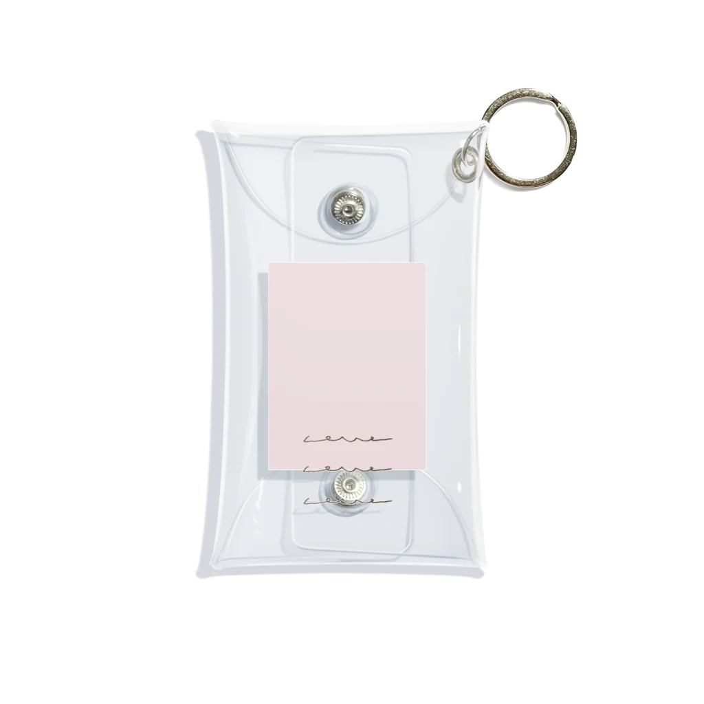 rilybiiのlove love love ... ♡ Mini Clear Multipurpose Case