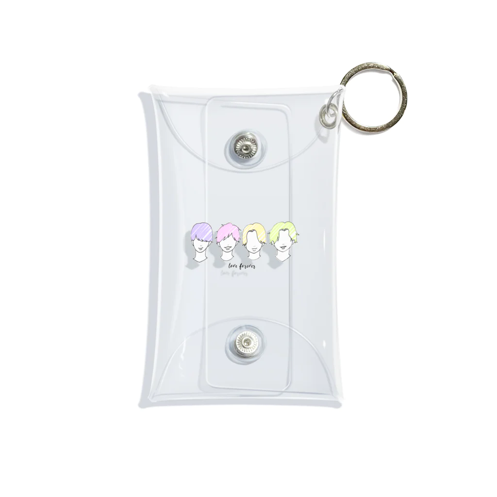 orio shopのlove forever Mini Clear Multipurpose Case