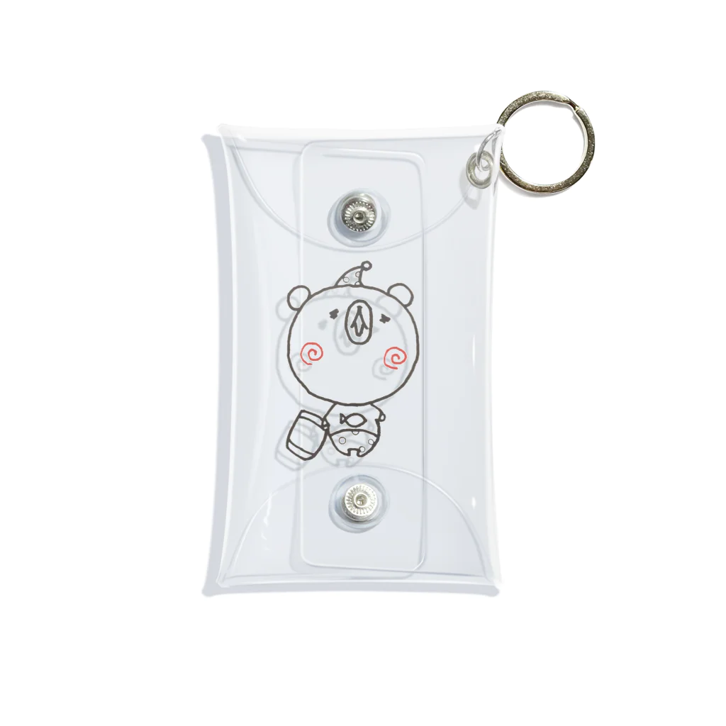 5nowの眠りの森のクマさん Mini Clear Multipurpose Case