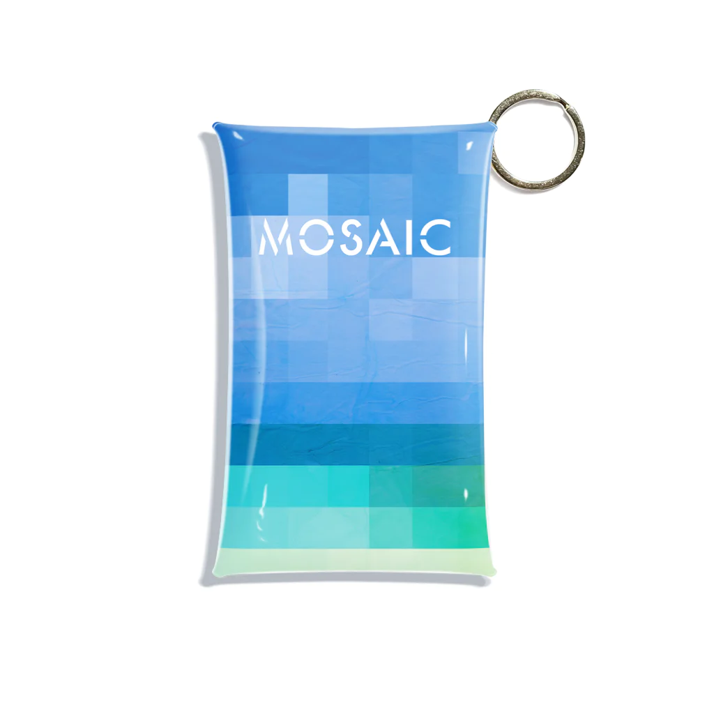 スロータイプ書店 Slowtype BooksのSUMMER MOSAIC サマーモザイク 205 Mini Clear Multipurpose Case