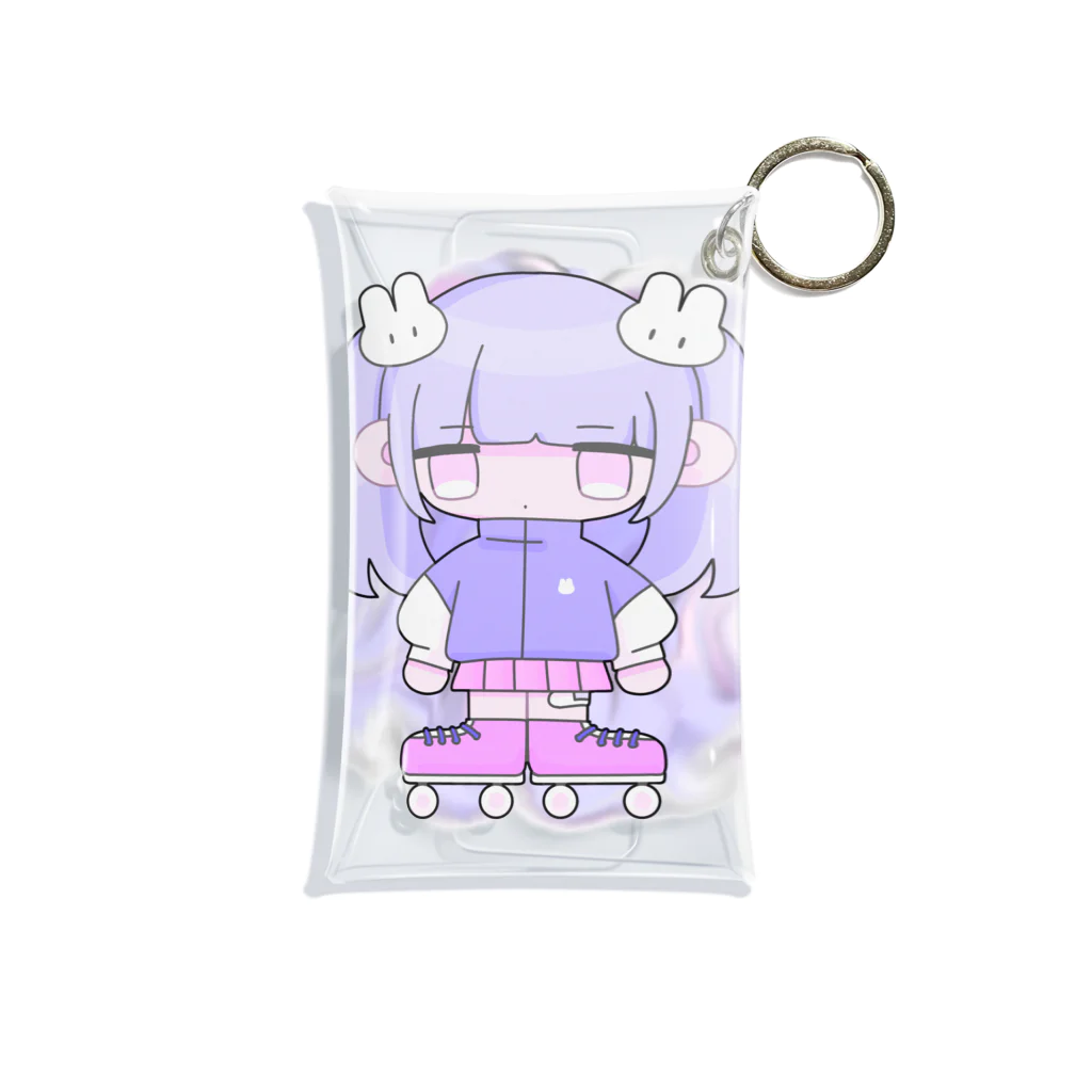 なちのUSAGIのルナちゃん② Mini Clear Multipurpose Case