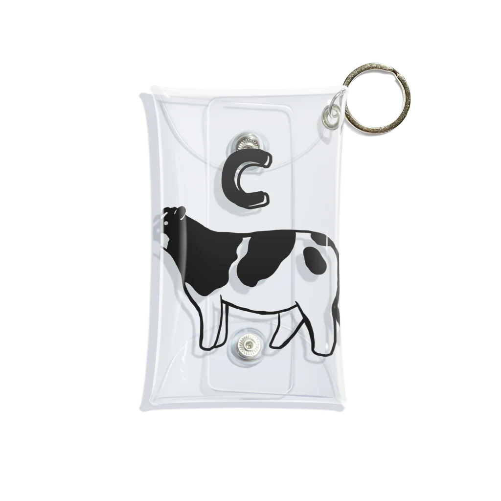 ミュータントモエの［C］COW Mini Clear Multipurpose Case