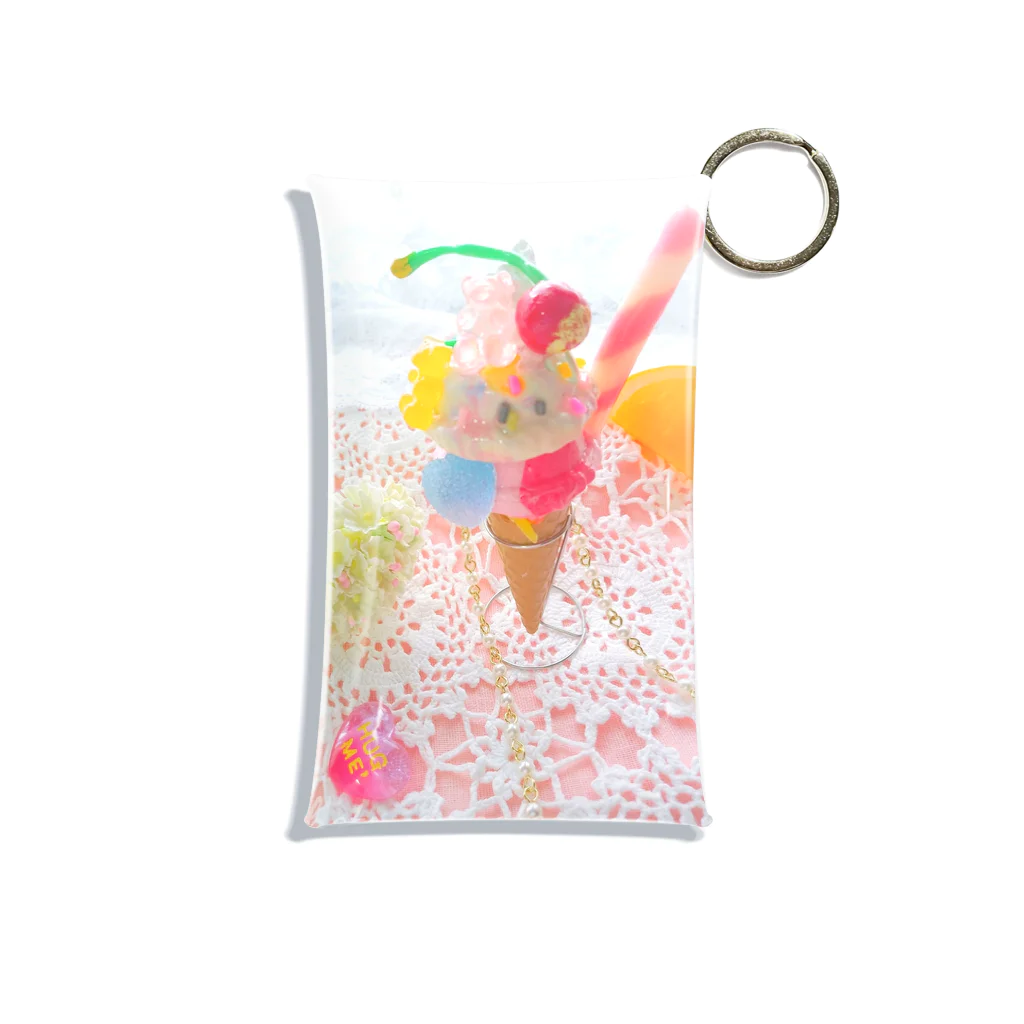 chaton de gateauxのBear Gummy Pafeit ミニクリアマルチケース