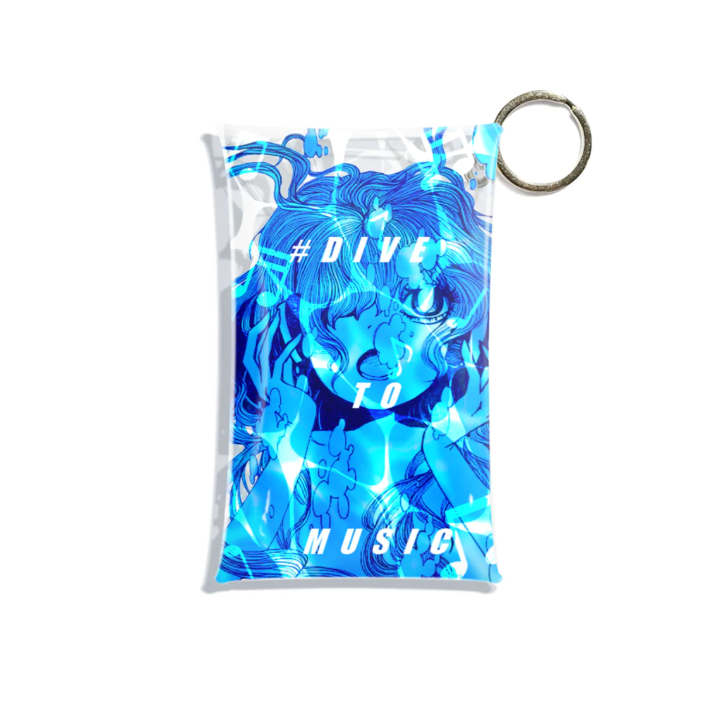 じっくりことこと。のDIVE to MUSIC Mini Clear Multipurpose Case