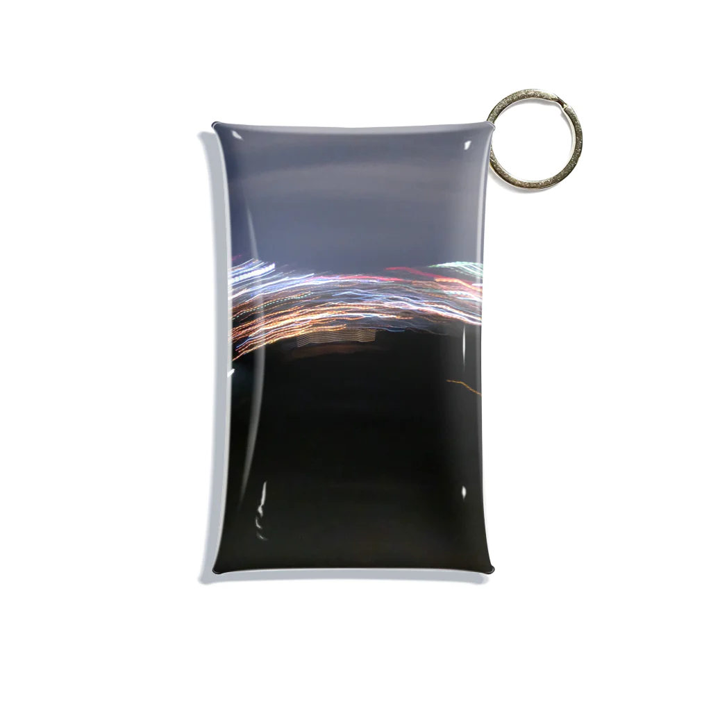 kou_as_keのlighting rainbow Mini Clear Multipurpose Case