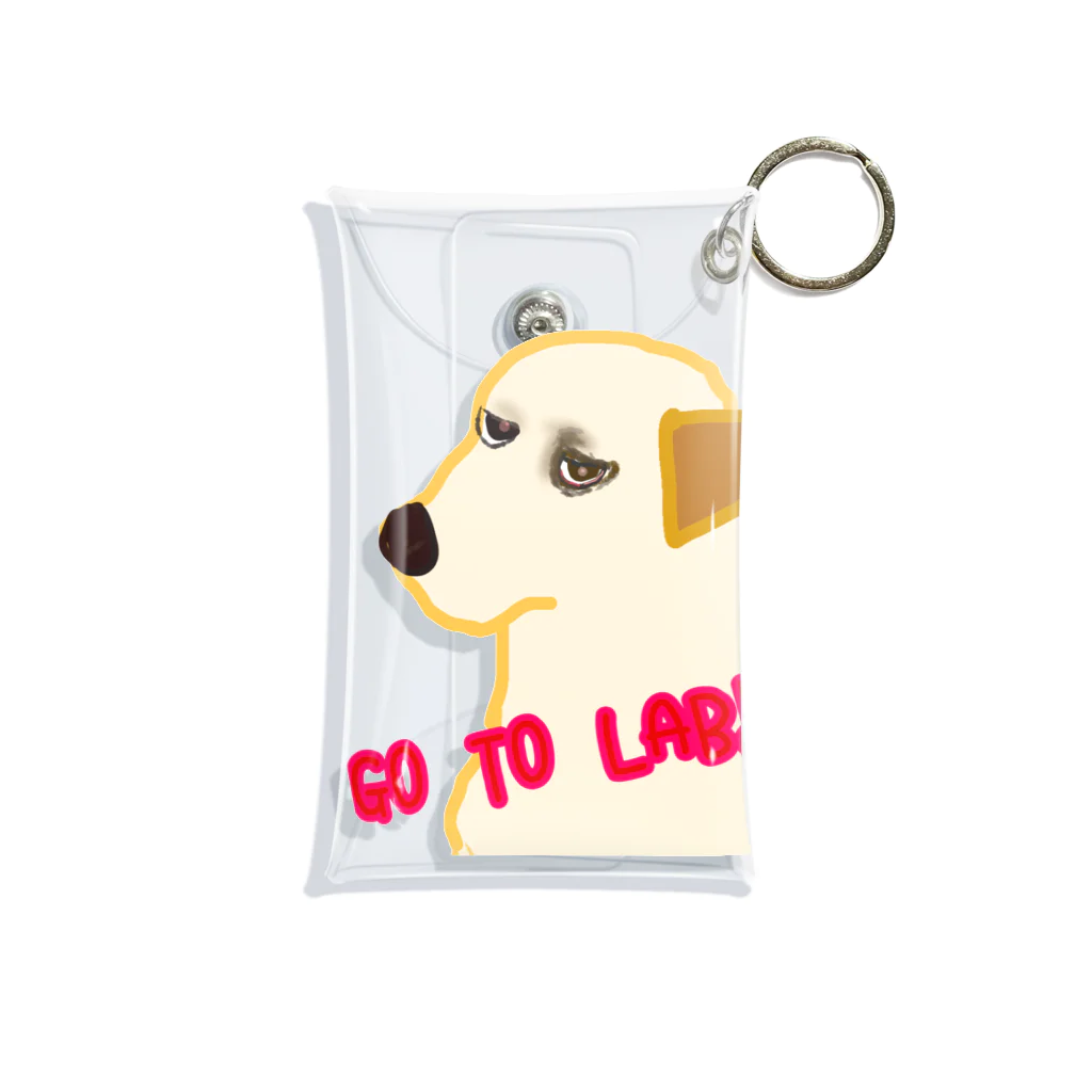 DOGLABのGo to LAB ミニクリアマルチケース