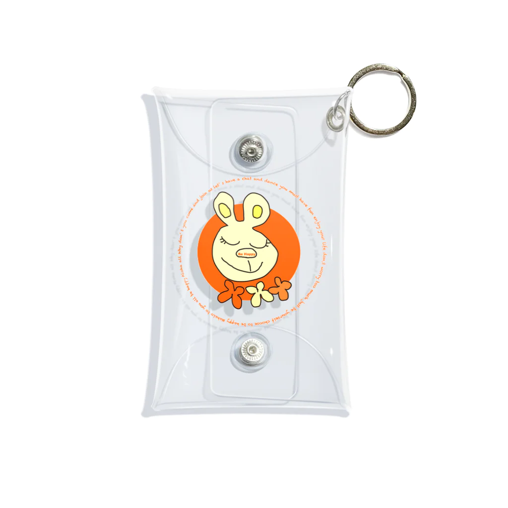 TropicalliのSmiling bunny Mini Clear Multipurpose Case