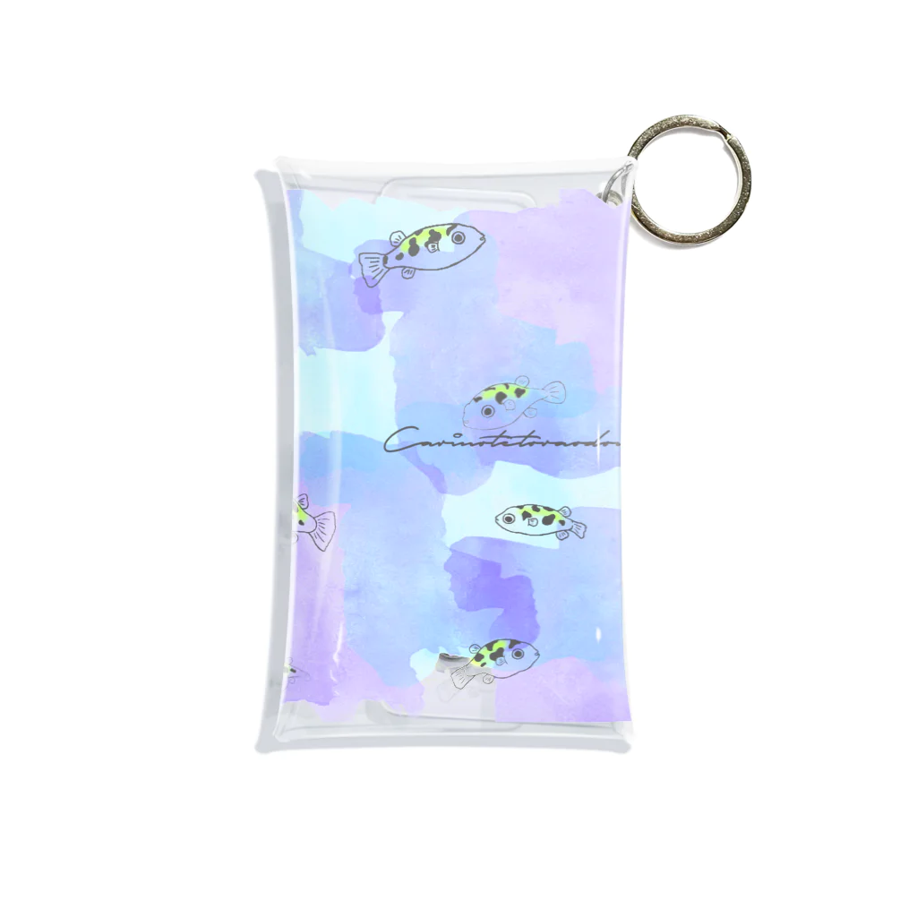 Serendipity -Scenery In One's Mind's Eye-の水槽のアベニーパファー Mini Clear Multipurpose Case