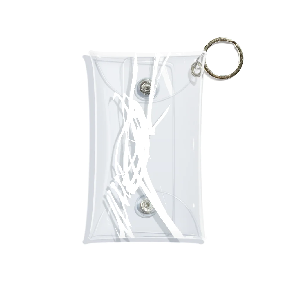 ATELIER RYUSEIの馬uma-running-white design Mini Clear Multipurpose Case