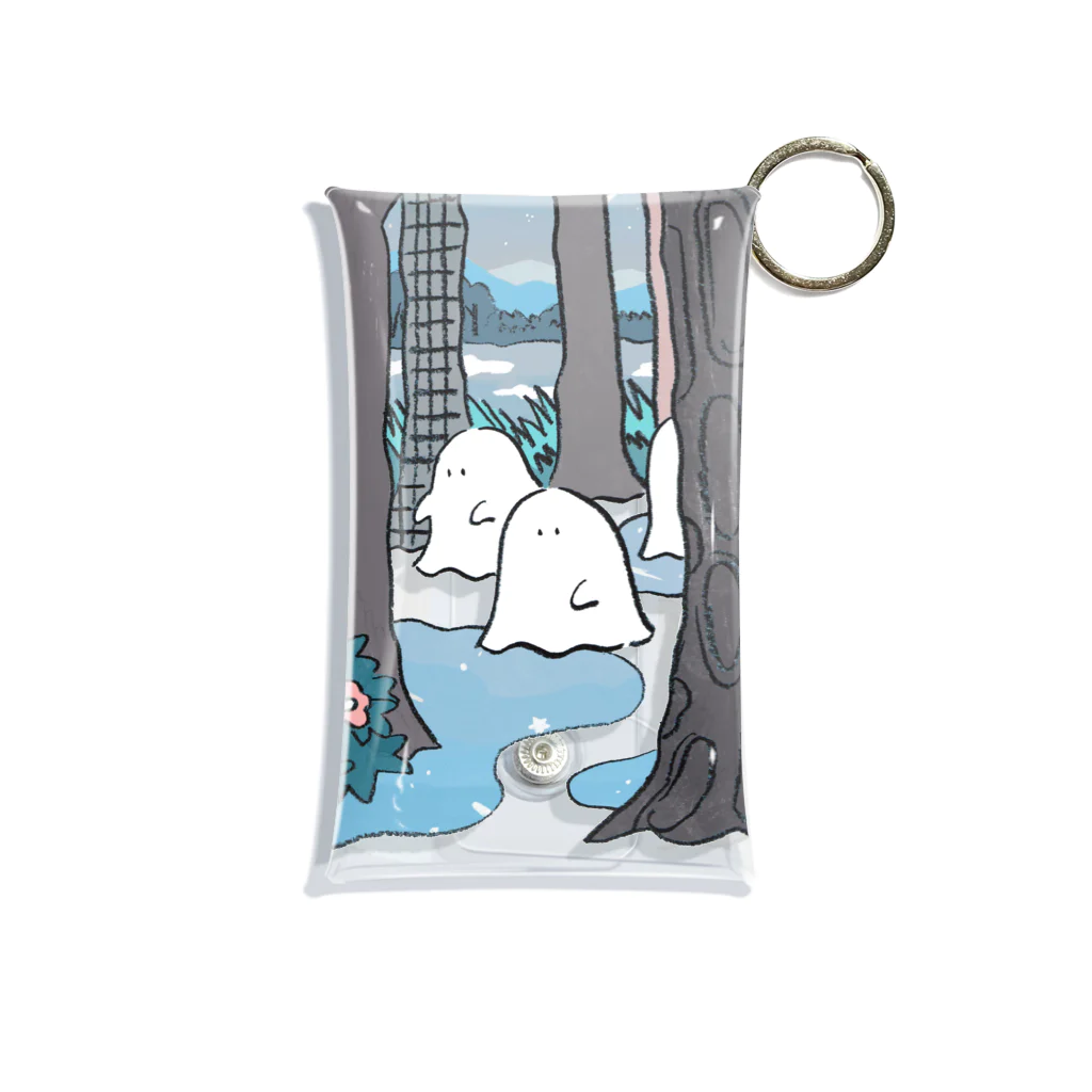 チーカマの森のオバケちゃん(よる) Mini Clear Multipurpose Case