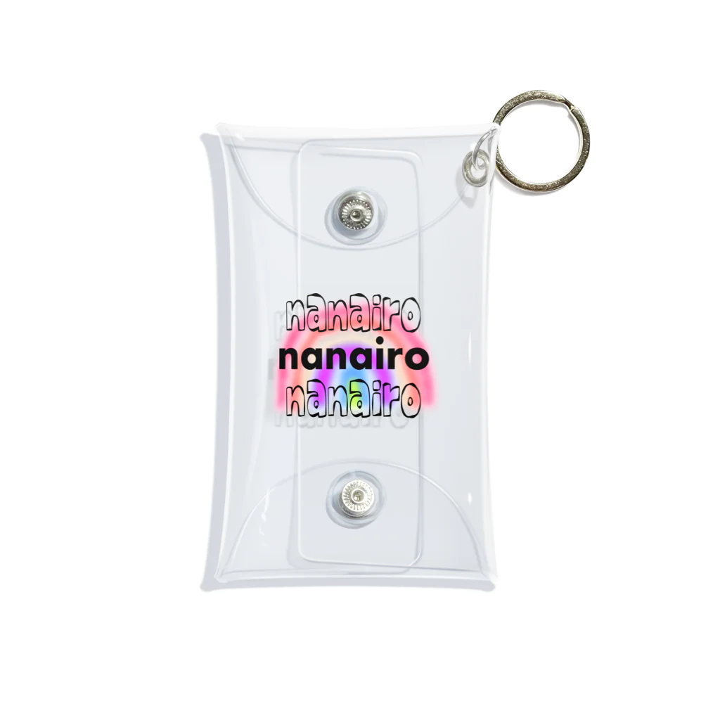 nanairoのチャリティグッズ② Mini Clear Multipurpose Case