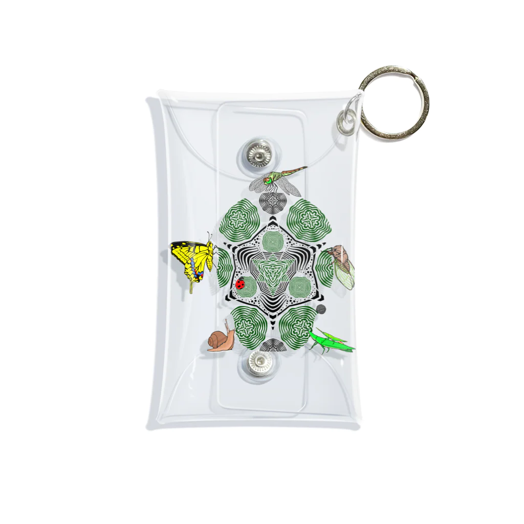 BUDDHA_BEACHのみどりの星 Mini Clear Multipurpose Case