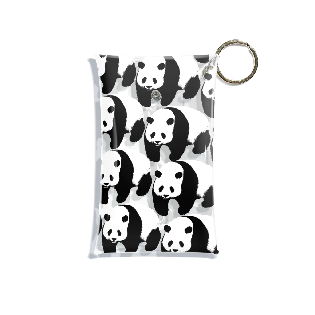 PANDA panda LIFE***のぞろぞろパンダ Mini Clear Multipurpose Case