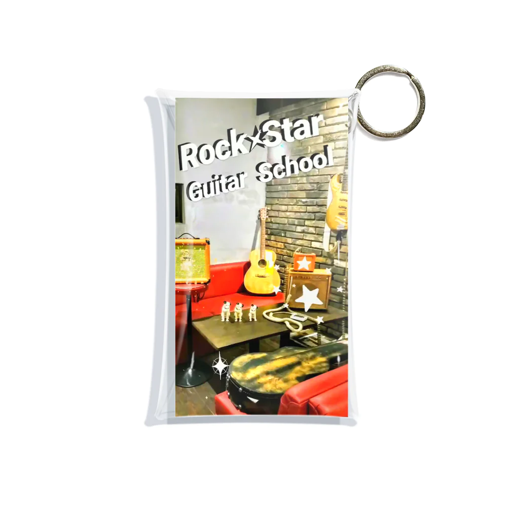 Rock★Star Guitar School 公式GoodsのRock★Star ミニクリアマルチケース