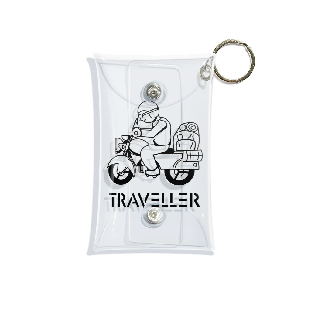 スロータイプ書店 Slowtype BooksのTRAVELLER トラベラー 222 Mini Clear Multipurpose Case