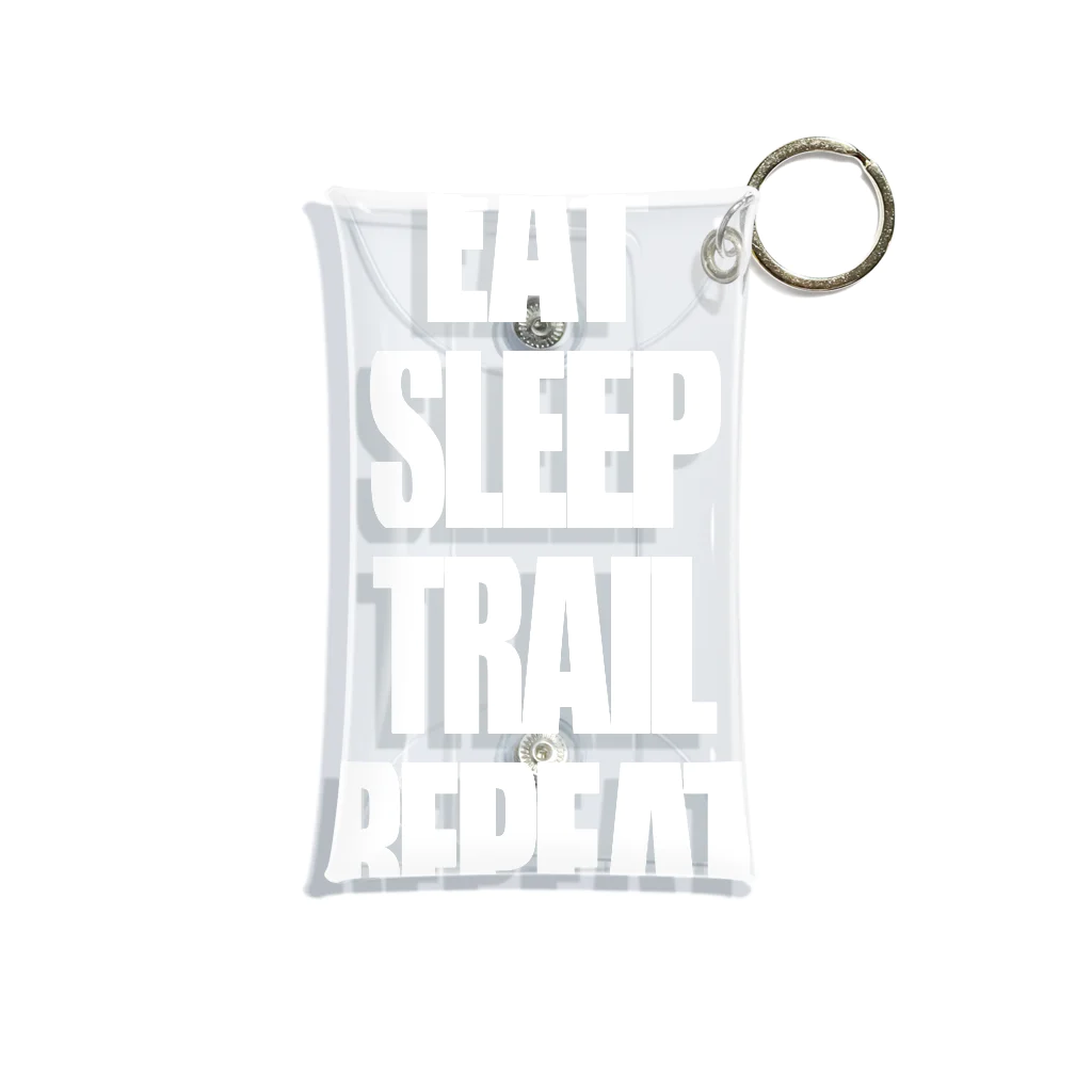 eVerY dAY,CHeAT dAY!のEat,Sleep,Trail,Repeat ミニクリアマルチケース