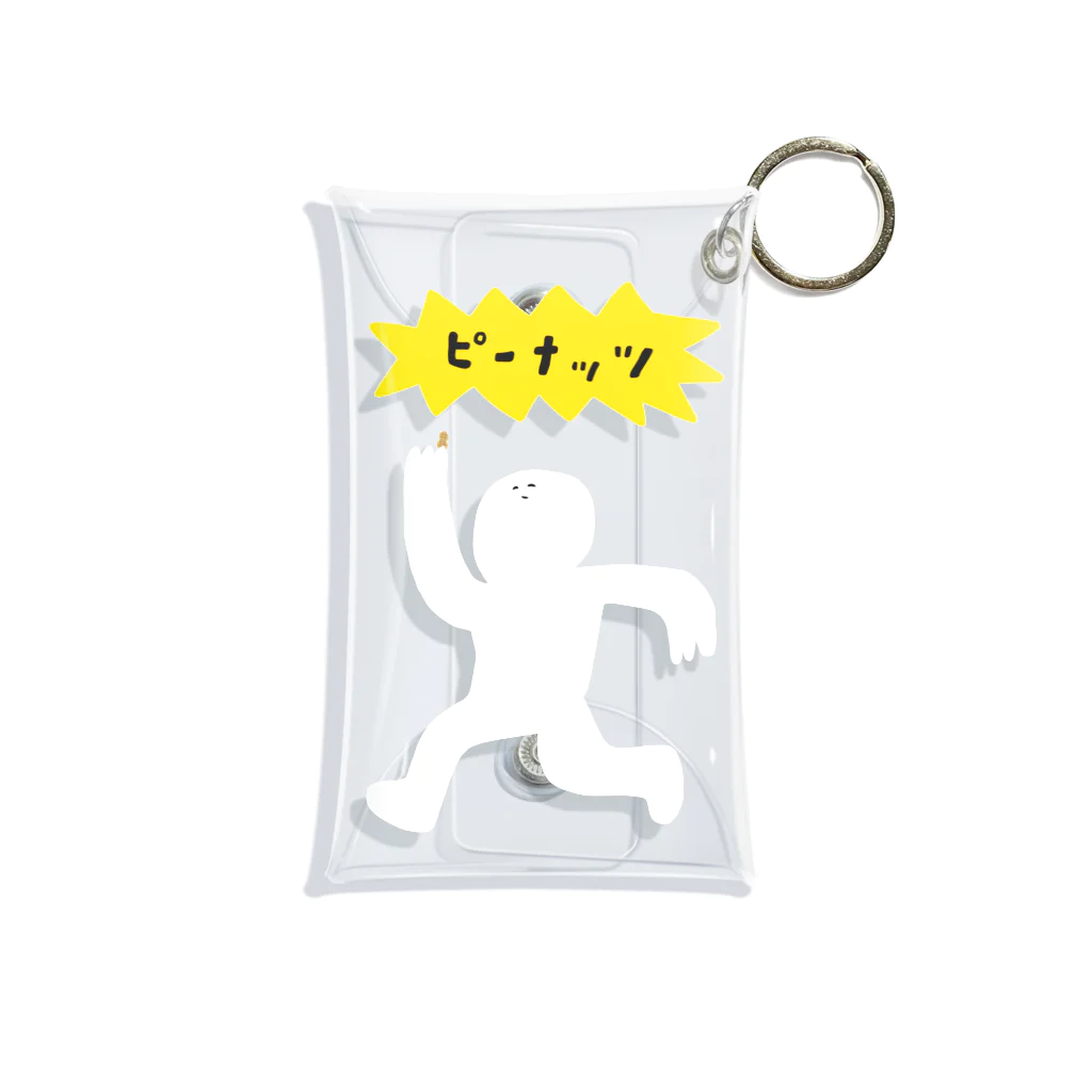 matsumo-toのピーナッツ（黄） Mini Clear Multipurpose Case
