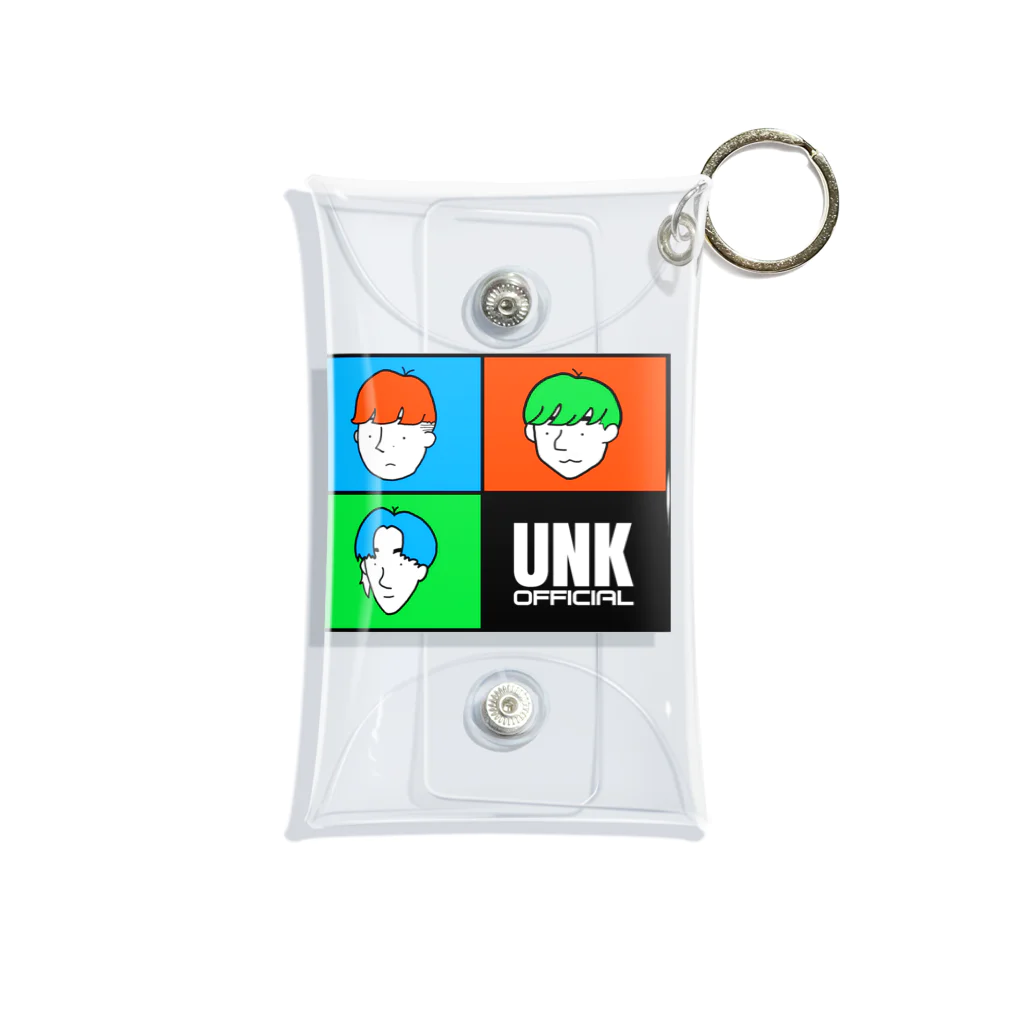 UNK.officialの四分の三 Mini Clear Multipurpose Case