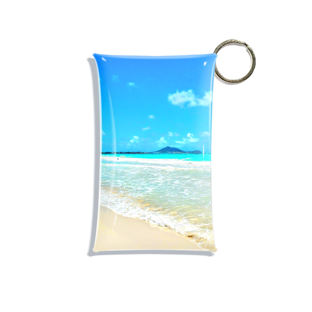 Hawaii Picturesの天国のビーチ🏖 Mini Clear Multipurpose Case