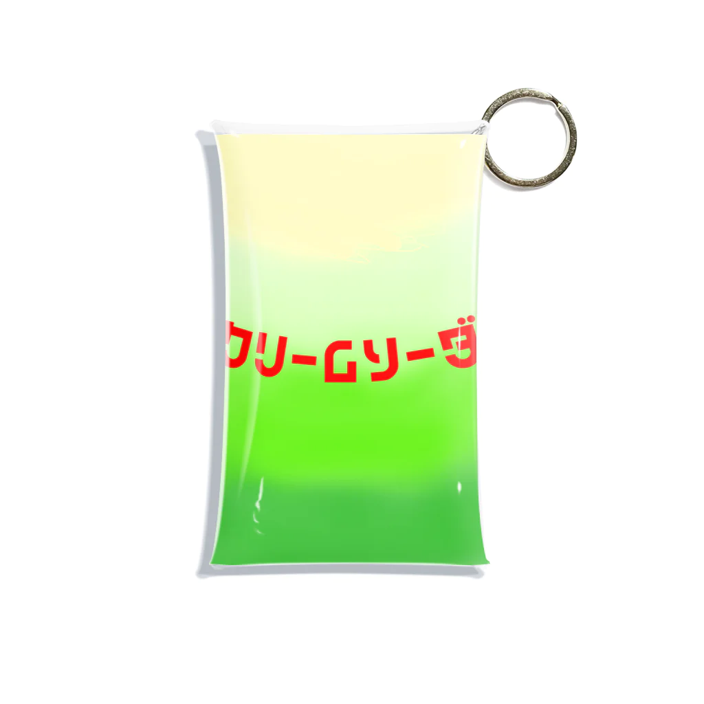 くるに屋のクリームソーダ Mini Clear Multipurpose Case