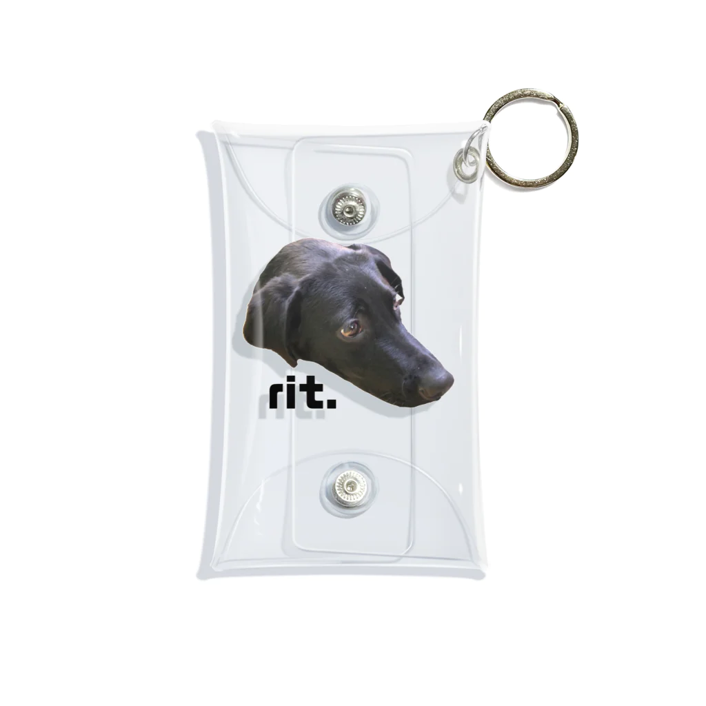 rit.のrit.dog 小物 Mini Clear Multipurpose Case