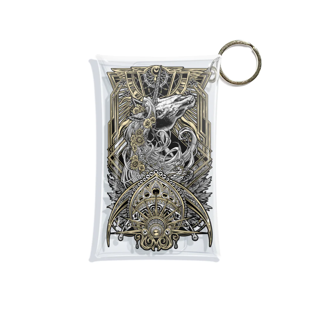 BLACKINKのTAROT - THE SUN. Mini Clear Multipurpose Case