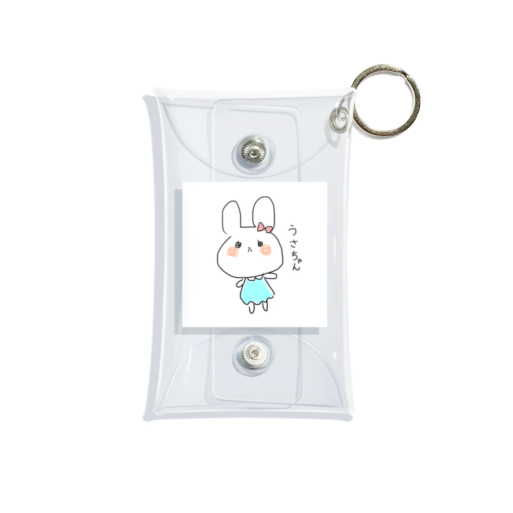 坊ちゃんのうさちゃん Mini Clear Multipurpose Case