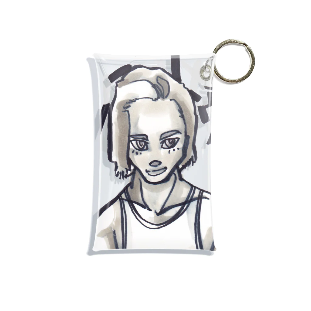 DRESS TO KILL.のSURFER BOY TOY Mini Clear Multipurpose Case