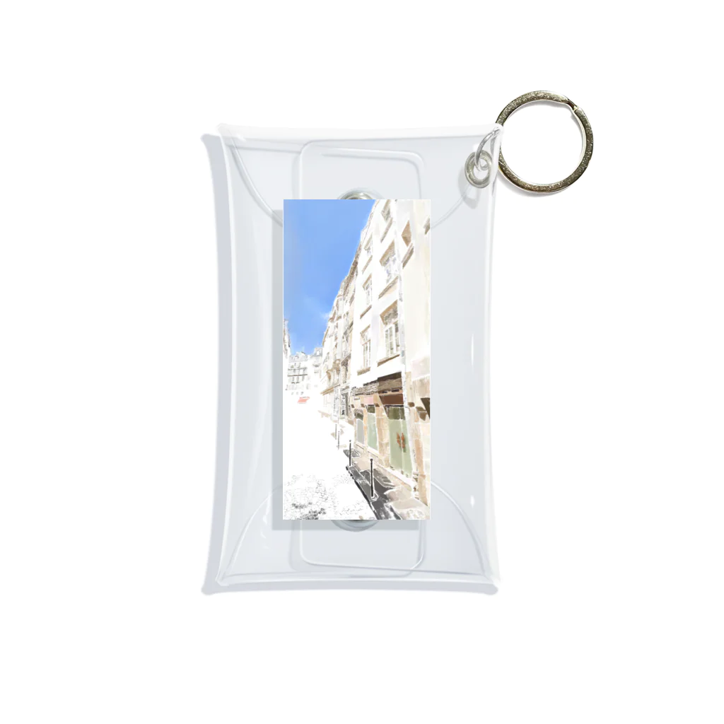 rilybiiのSky and green door Mini Clear Multipurpose Case