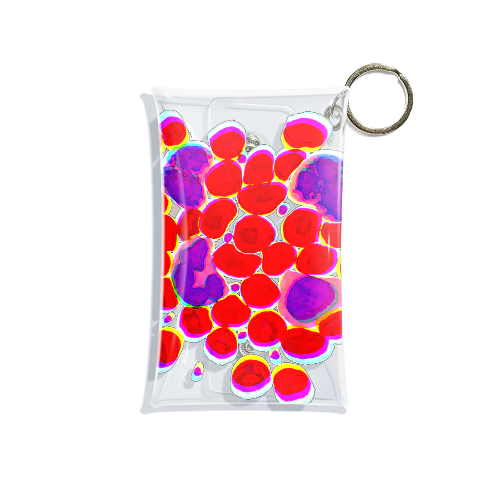 のぐちさきのblood cells〜血球〜 Mini Clear Multipurpose Case