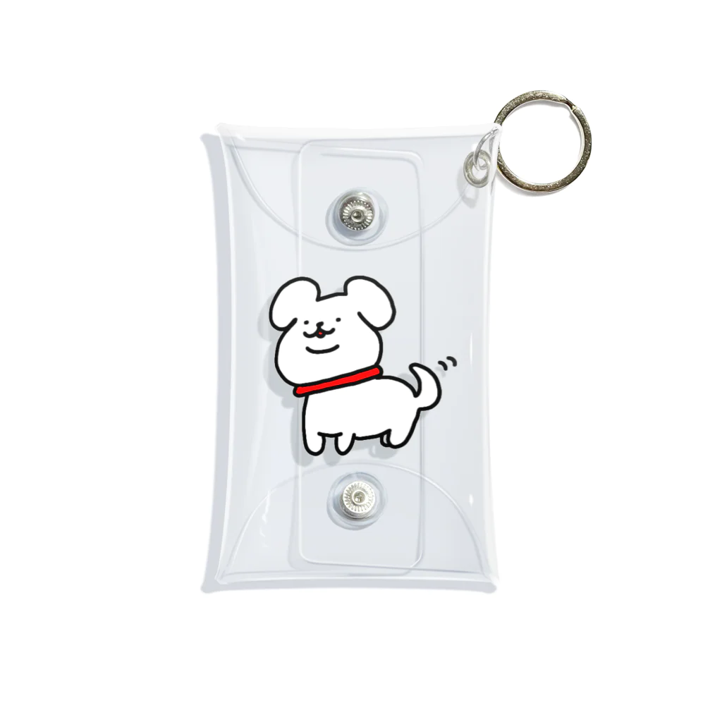 KoKKO SHOPのぽっちゃり犬 Mini Clear Multipurpose Case