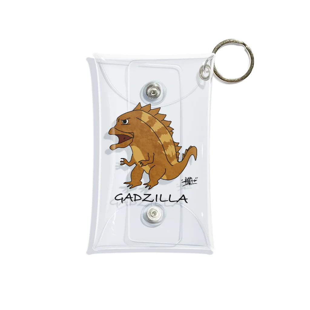 snaggedgorillaのGADZILLA Mini Clear Multipurpose Case