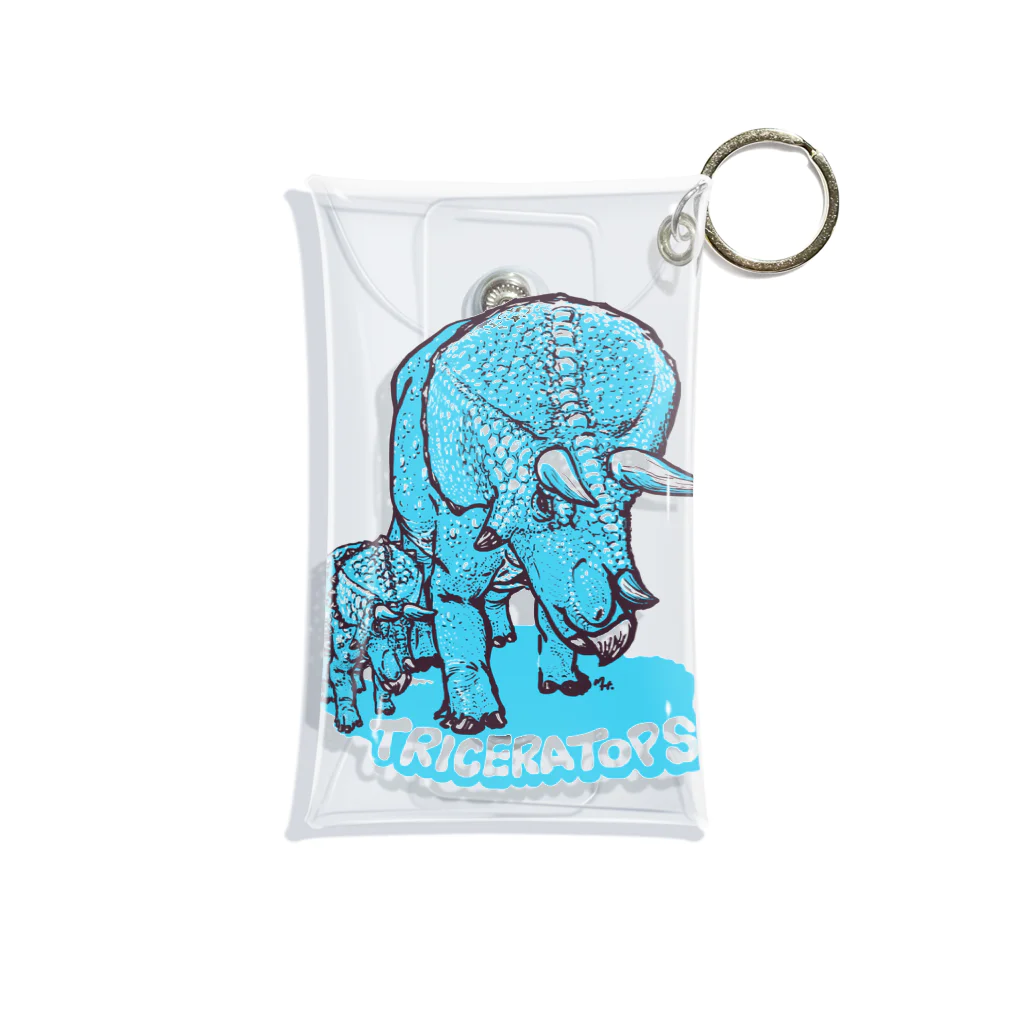 segasworksのTRICERATOPS（成体と幼体） Mini Clear Multipurpose Case