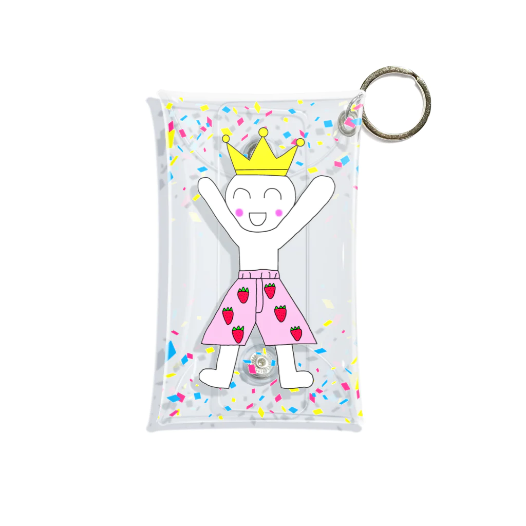 ウチのMEIGENやさんの王様のパンツはいちごのパンツ Mini Clear Multipurpose Case