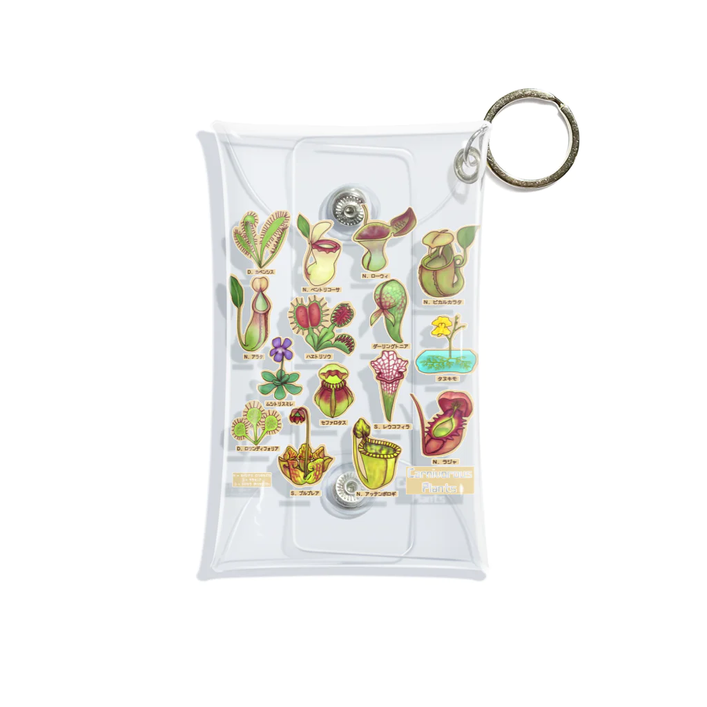 すとろべりーガムFactoryの食虫植物図鑑 Mini Clear Multipurpose Case