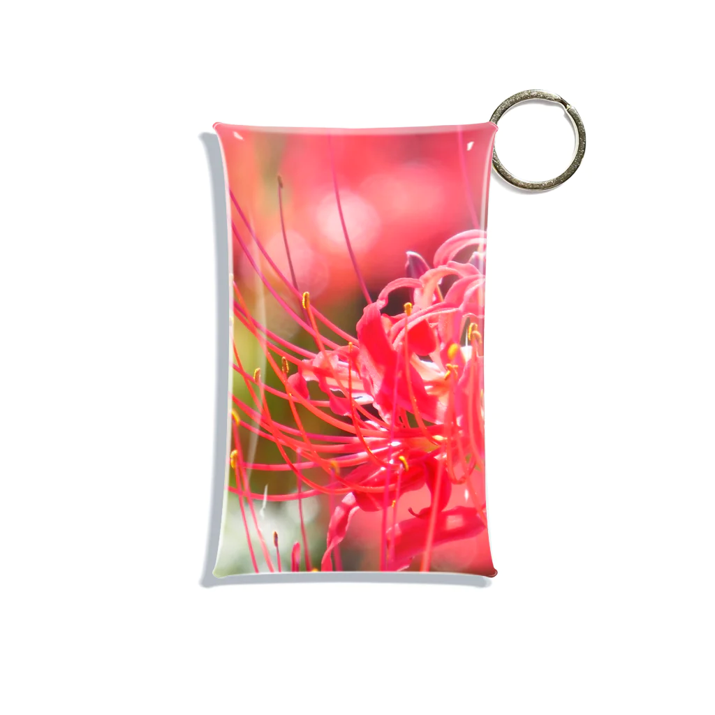 K-ioriの季節の花　彼岸花 Mini Clear Multipurpose Case