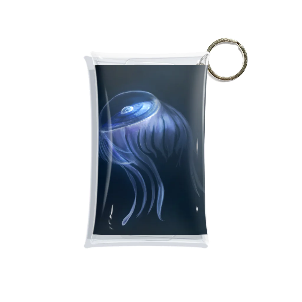 Atelier_ReiyaのMonster  jellyfish Mini Clear Multipurpose Case