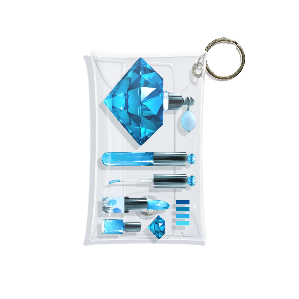 Ukeiのショップのjewelry cosme Mini Clear Multipurpose Case