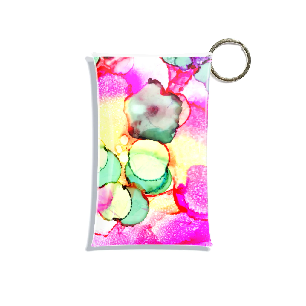 始季彩＠suzuriのFRUITY Mini Clear Multipurpose Case