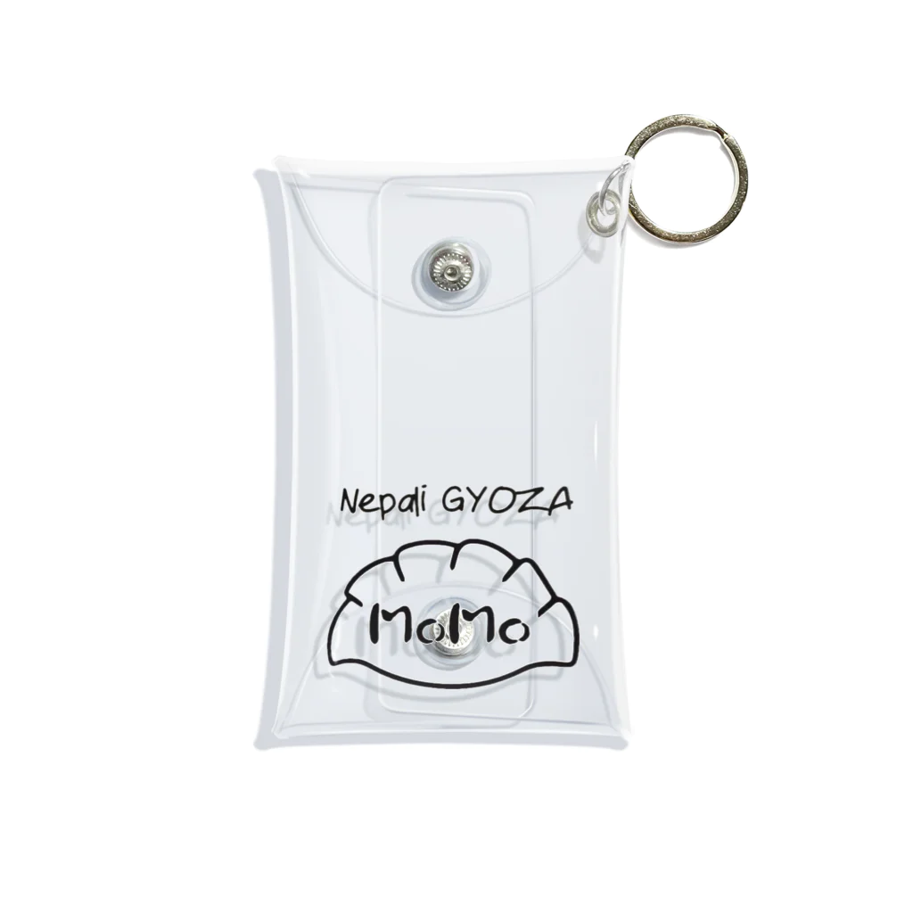 Nepali GYOZA MoMoのネパールで餃子はモモ！ Mini Clear Multipurpose Case