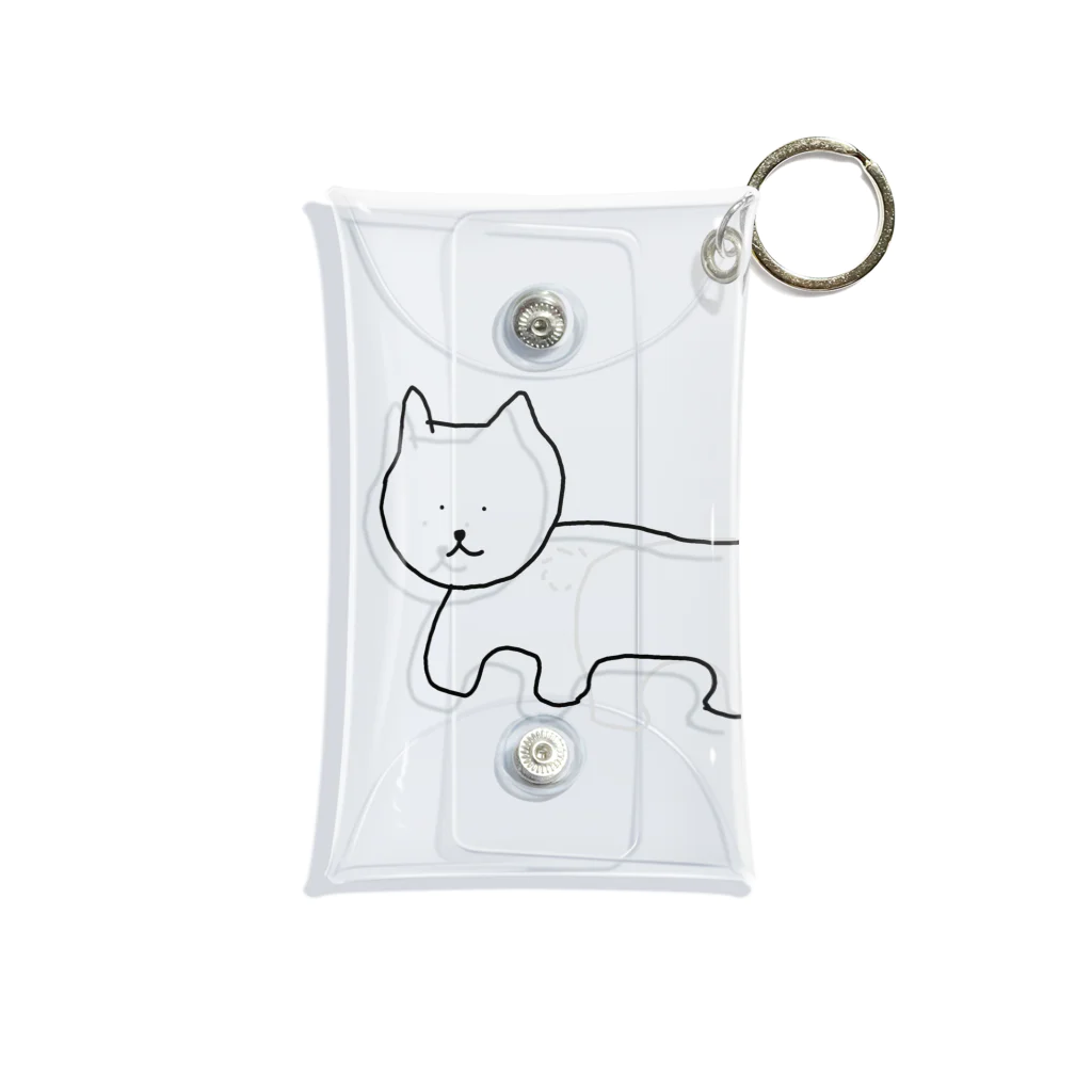 @uapomのわん！ Mini Clear Multipurpose Case