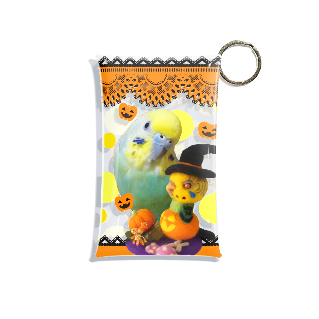 あにまるめいとのハロウィンハッピーちゃん Mini Clear Multipurpose Case