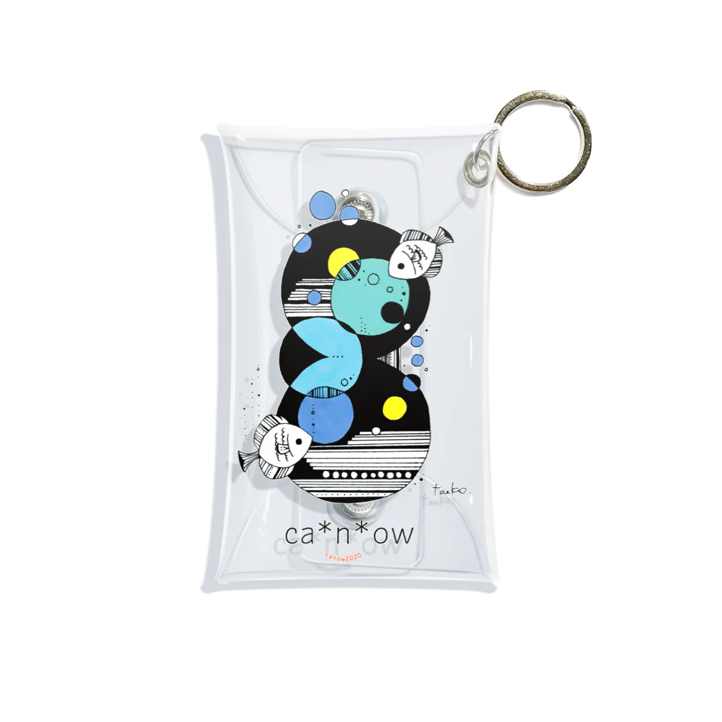 ca*n*ow2020のca*n*ow2020『8』ミニクリアマルチケース Mini Clear Multipurpose Case