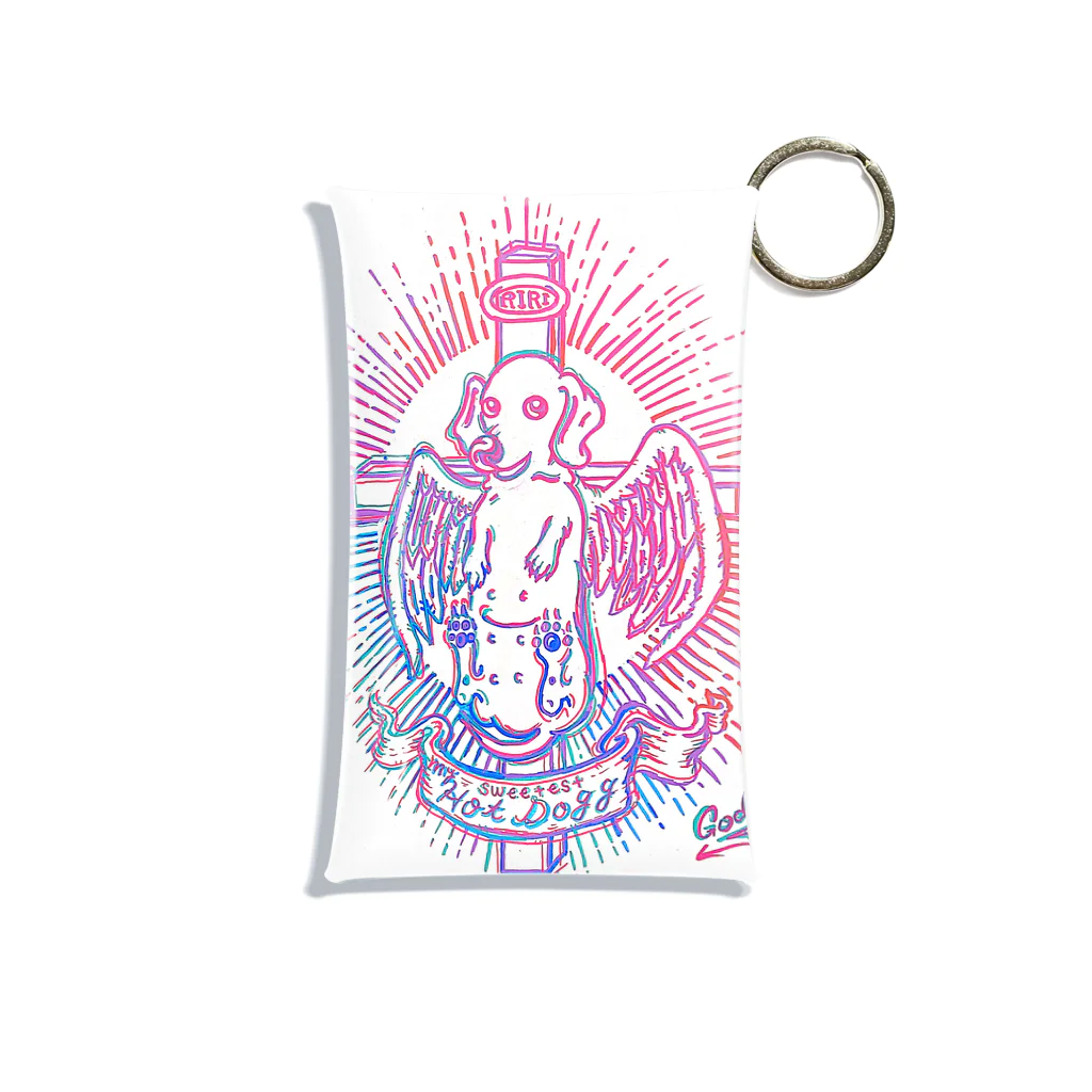 ［Goddy’s］のMy Sweetest Hot Dogg Mini Clear Multipurpose Case