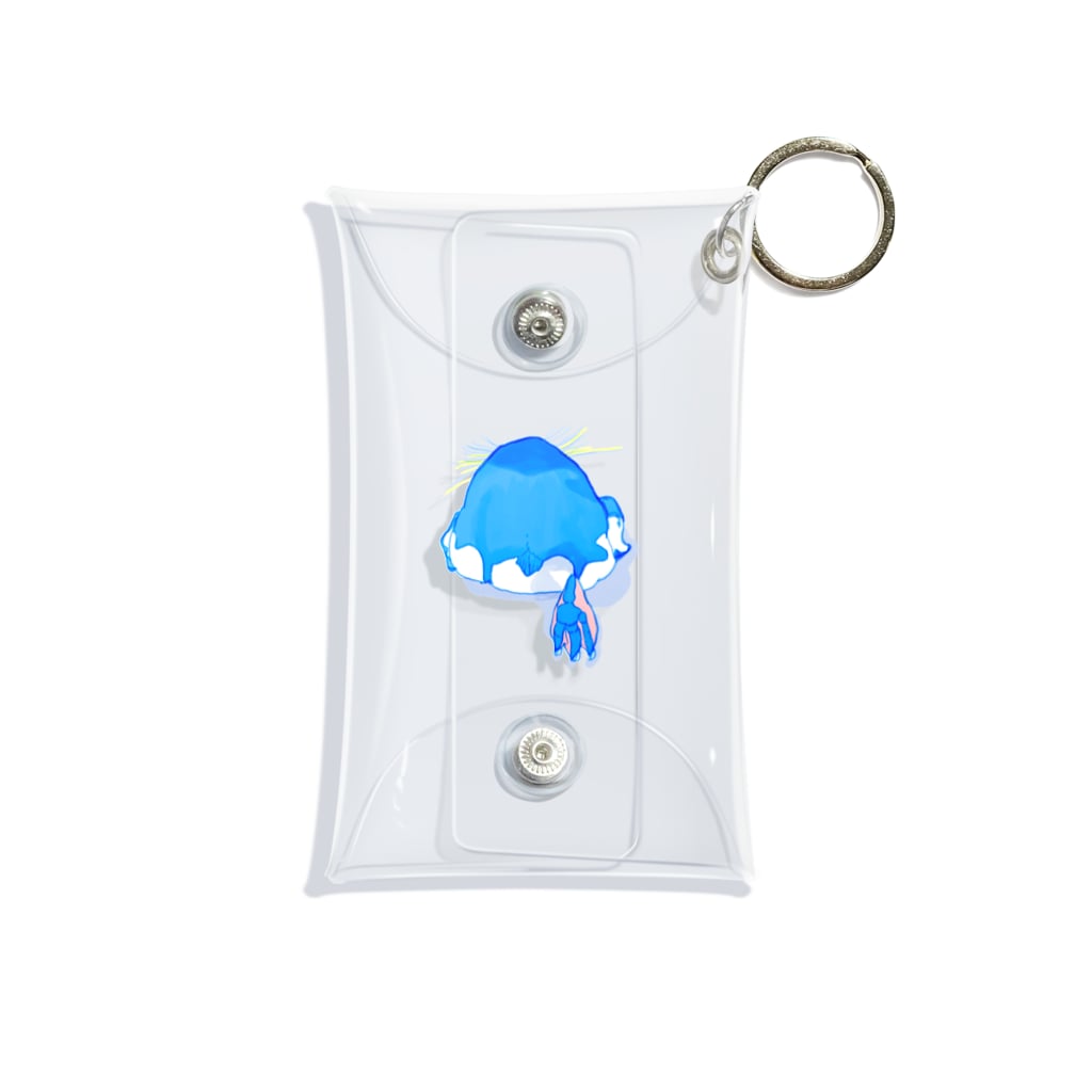 peppe3gouのイワトビペンギンのおしり Mini Clear Multipurpose Case