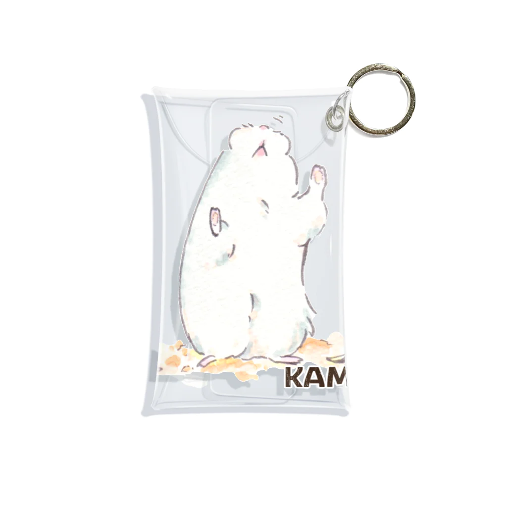 KAMAP ＆ Ricaの【KAMAP】すんすんジャンガリアン Mini Clear Multipurpose Case