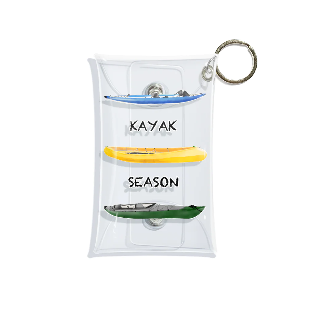 星空の教室　購買部のKAYAK SEASON ミニクリアマルチケース