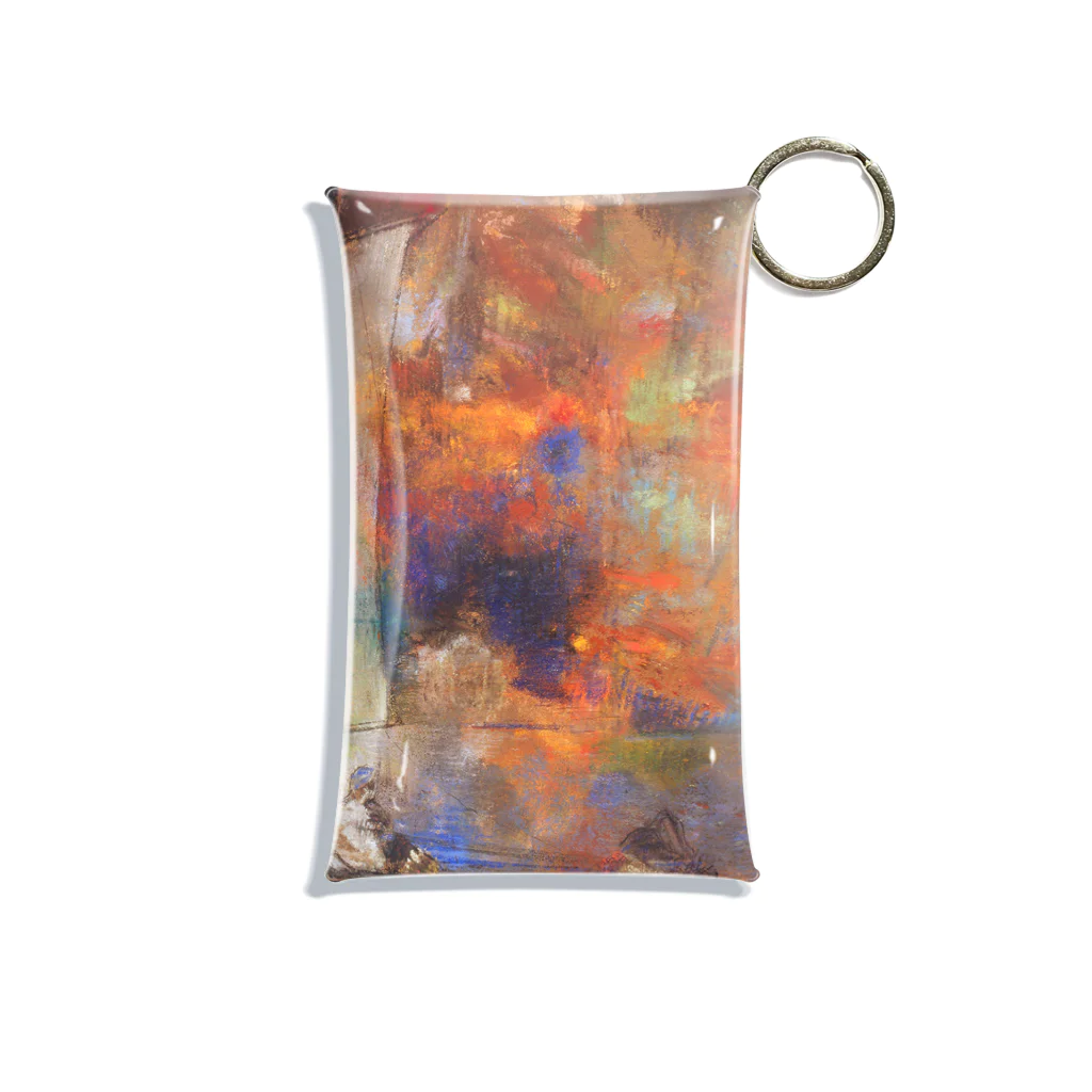 Art Baseのオディロン・レドン / Flower Clouds / 1903 / Odilon Redon. Mini Clear Multipurpose Case