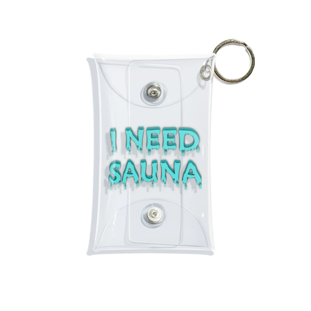 Tokyo Dive ⅡのI NEED SAUNA Mini Clear Multipurpose Case