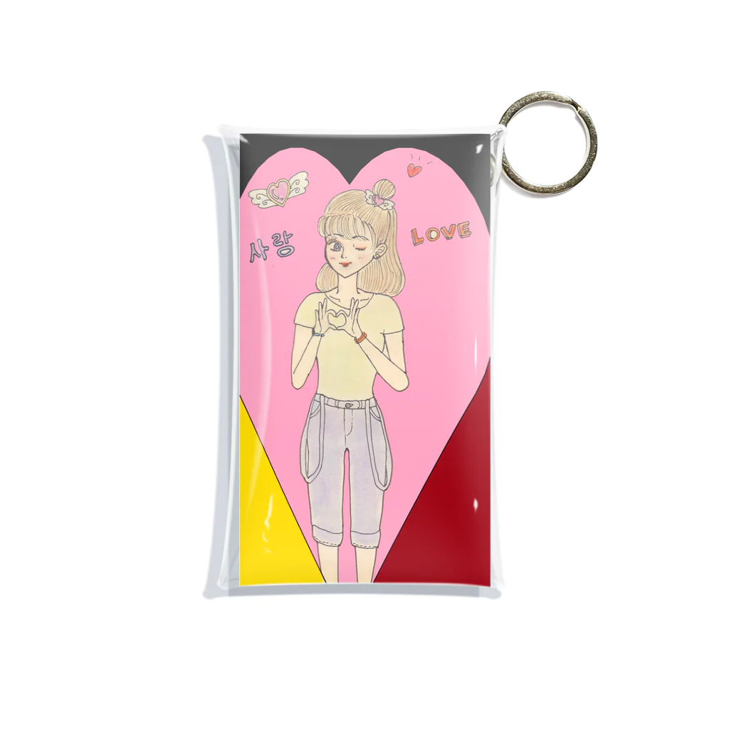 ひよこ工房のkoria in love Mini Clear Multipurpose Case